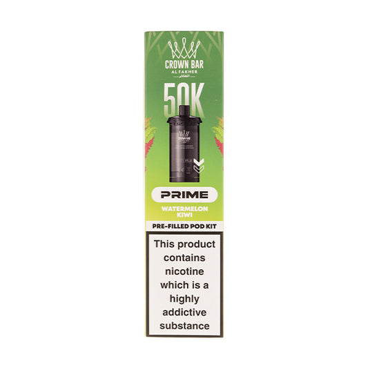 Watermelon Kiwi 50K Hypermax Prime Prefilled Pod + Refill by Al Fakher