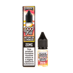 Watermelon Lemonade Nic Salt E-Liquid by Seriously Pod Fill