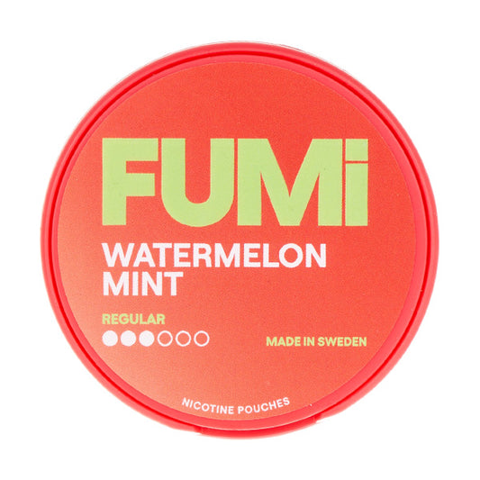 Watermelon Mint Nicotine Pouches by Fumi- 4mg