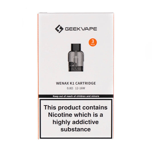 Wenax K1 Replacement Pods by Geek Vape in .08ohm resistance
