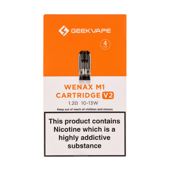 geekvape wenax m1 replacement pods Geek Vape V2 1.2Ω (4 Pack) Flavor:Watermelon Blueberry Disposable Vape Geek Bars Wholesale —