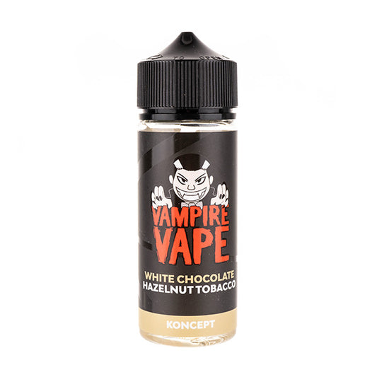 White Chocolate Hazelnut Tobacco 100ml Shortfill by Vampire Vape