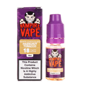 White Chocolate Hazelnut Tobacco E-Liquid By Vampire Vape - 18mg