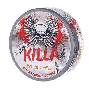 White Coffee Nicotine Pouches by Killa