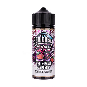 White Peach Raspberry 100ml Shortfill E-Liquid by Seriously Tropical