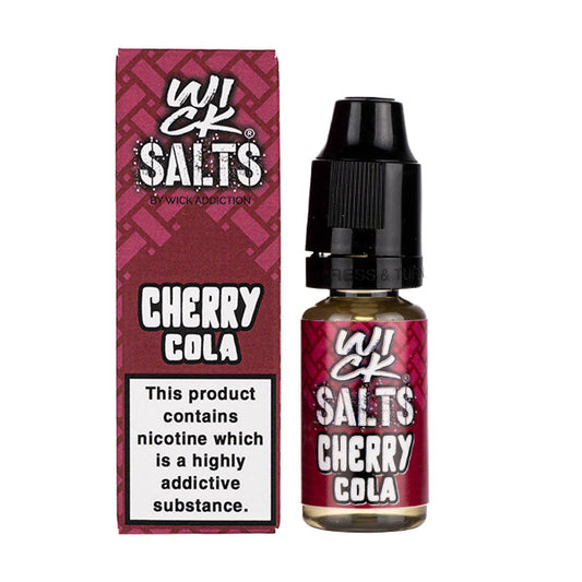 Wick Salts Cherry Cola Nic Salt E-Liquid by Wick Addiction