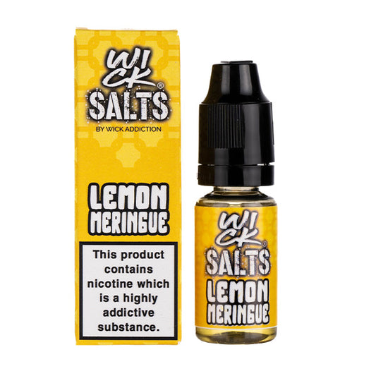 Wick Salts Lemon Meringue Nic Salt E-Liquid by Wick Addiction