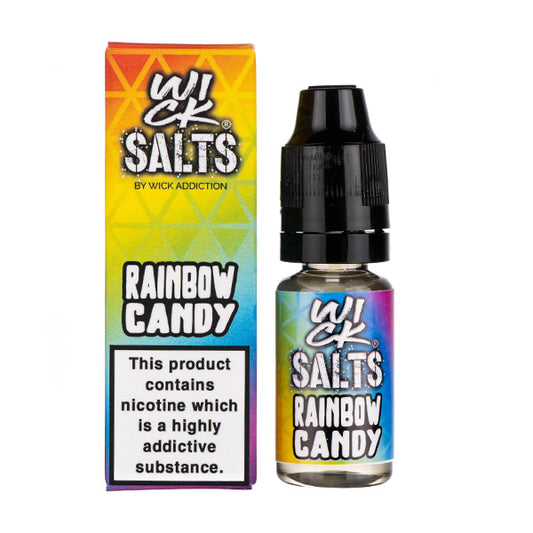 Wick Salts Rainbow Candy Nic Salt E-Liquid by Wick Addiction