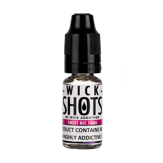 Wick Shots 70VG 18mg Nicotine Shot by Wick Addiction