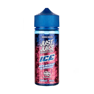 Wild Berries & Aniseed 100ml Shortfill E-Liquid by Just Juice Ice