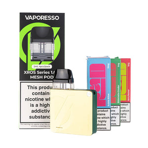 Vaporesso XROS 3 Nano Pod Kit Bundle - Lemon Yellow