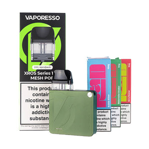 Vaporesso XROS 3 Nano Pod Kit Bundle - Olive Green