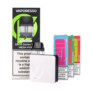 Vaporesso XROS 3 Nano Pod Kit Bundle - Silver