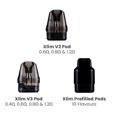 Wide Choice of Pods
