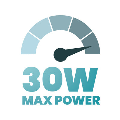 5-30W of Power