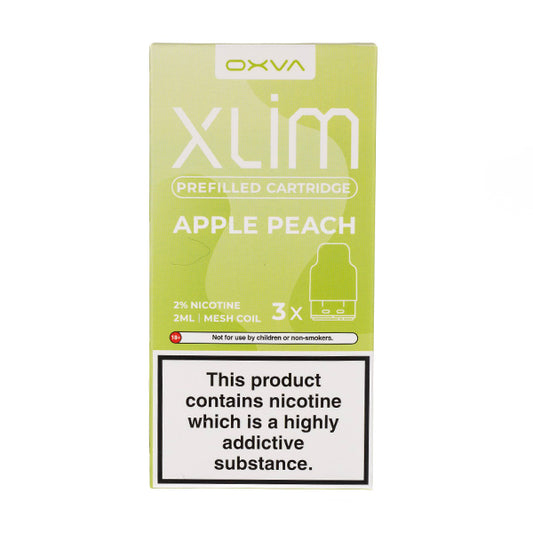 Xlim Apple Peach Prefilled Pods by Oxva