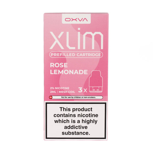 Xlim Rose Lemonade Prefilled Pods by Oxva
