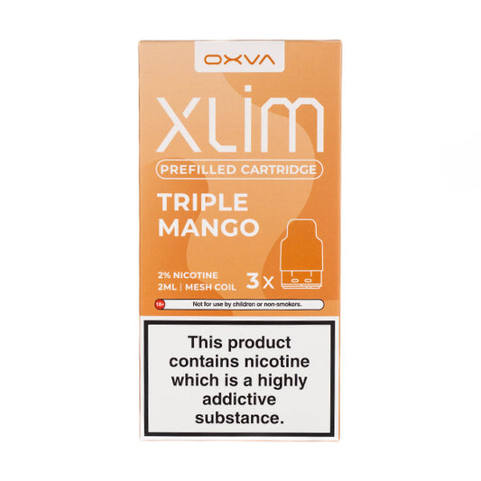 Xlim Triple Mango Prefilled Pods by Oxva