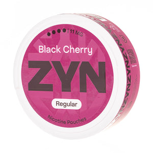 Black Cherry Regular 11mg Nicotine Pouches by Zyn