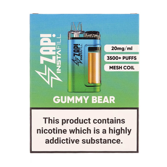 Zap Instafill 3500 Disposable Vape Kit Gummy Bear