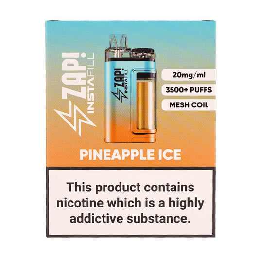 Zap Instafill 3500 Disposable Vape Kit Pineapple Ice
