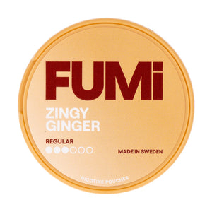 Zingy Ginger Nicotine Pouches by Fumi 4mg