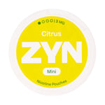 Citrus Mini Medium Nicotine Pouches by Zyn