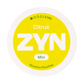 Citrus Mini Medium 3mg Nicotine Pouches by Zyn