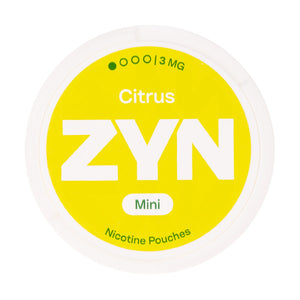 Citrus Mini Medium 3mg Nicotine Pouches by Zyn