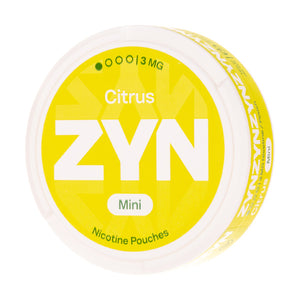 Citrus Mini 3mg Nicotine Pouches by Zyn