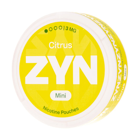 Citrus Mini 3mg Nicotine Pouches by Zyn