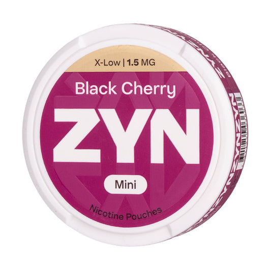 Black Cherry Mini X-Low Nicotine Pouches by Zyn - 1.5mg