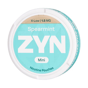 Spearmint Mini X-Low Nicotine Pouches by Zyn - 1,5mg