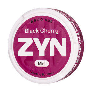 Black Cherry Mini Nicotine Pouches by Zyn - 6mg