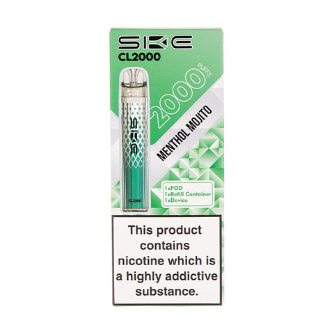 SKE CL2000 Prefilled Pod Kit - Menthol Mojito