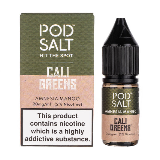 Amnesia Mango Nic Salt E-Liquid by Pod Salt