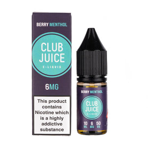 Berry Menthol E-Liquid by Club Juice