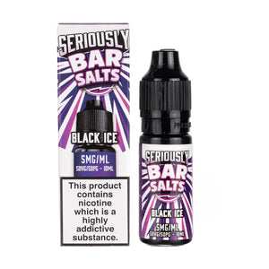 Black Ice Nic Salt E-Liquid by Seriously Bar Salts | Vape Superstore Black Ice Nic Salt E-Liquid by Seriously Bar Salts | Vape Superstore