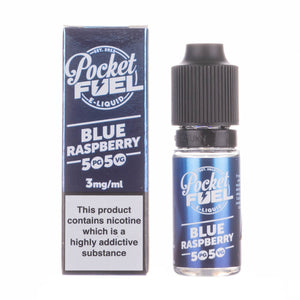 Blue Raspberry 50-50 E-Liquid by Pocket Fuel