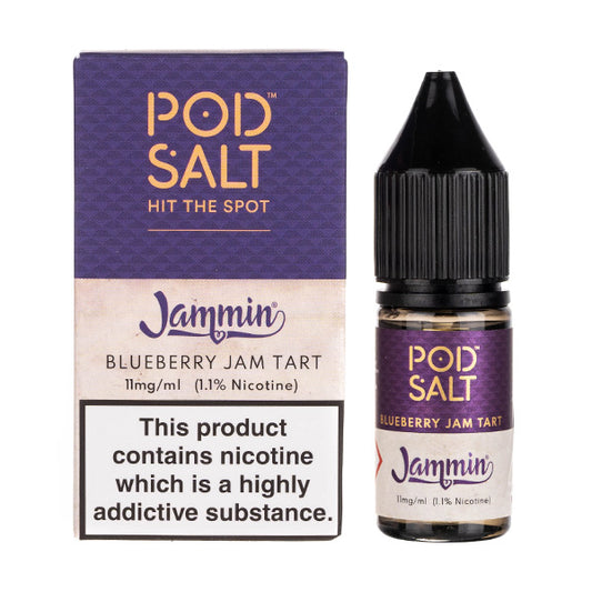 Blueberry Jam Tart Nic Salt E-Liquid by Pod Salt