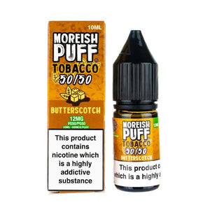 Butterscotch Tobacco 50/50 E-Liquid by Moreish Puff