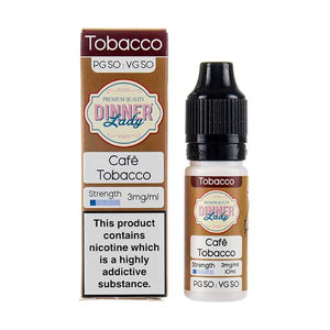 Cafe Tobacco E-Liquid by Dinner Lady