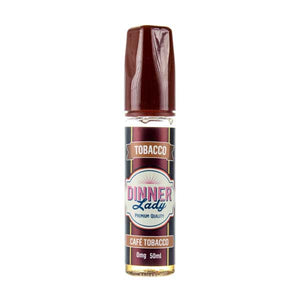 Cafe Tobacco Shortfill E-Liquid by Dinner Lady