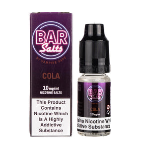 Cola Nic Salt E-Liquid by Vampire Vape Bar Salts