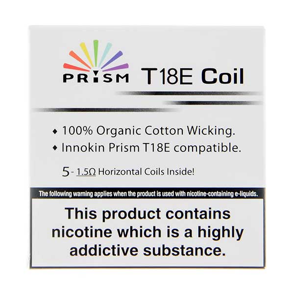 Prism T18E Coils 5 Pack