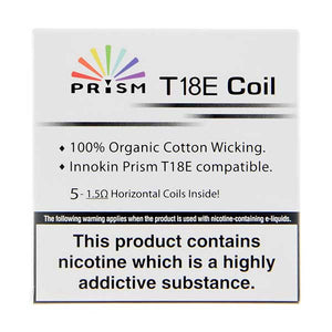 Pack of 5 Innokin Prism T18E Replacement Coils