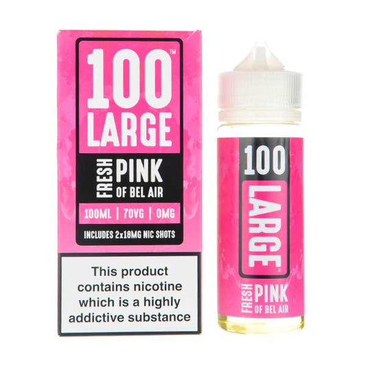 Fresh Pink of Bel Air Shortfill E-Liquid by 100 Large