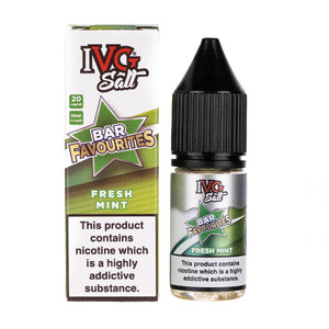 Fresh Mint Nic Salt E-Liquid by IVG Bar Favourites