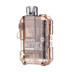 GoTek X Pod Kit by Aspire - Translucent Amber