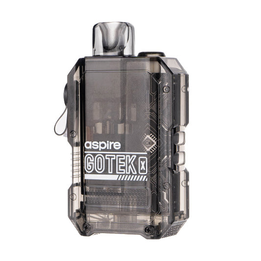 GoTek X Pod Kit by Aspire - Translucent Black